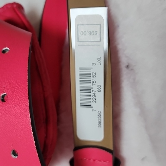 Michael Kors Pink/Gold Logo Belt Bag Large/X Large NWT - Picture 6 of 8